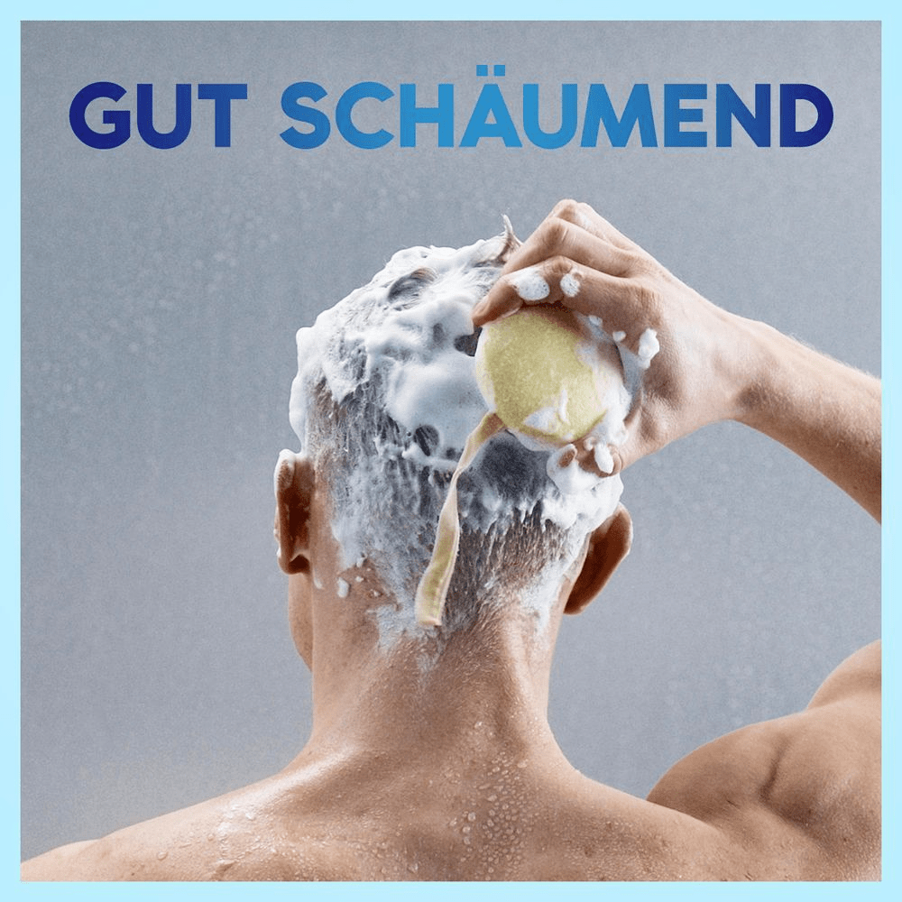 Bild: head & shoulders Tiefenreinigung Festes Anti-Schuppen Shampoo mit Zitrus 
