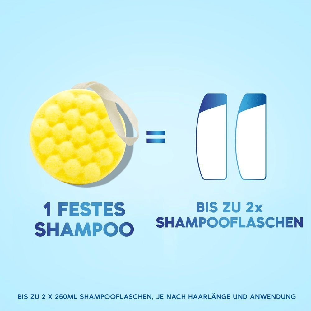 Bild: head & shoulders Tiefenreinigung Festes Anti-Schuppen Shampoo mit Zitrus 