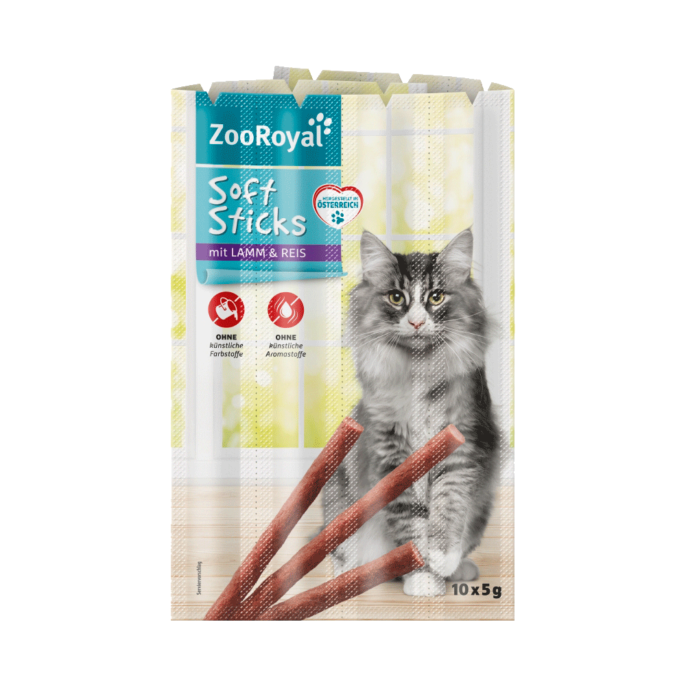 Bild: ZooRoyal Soft Sticks mit Lamm & Reis 
