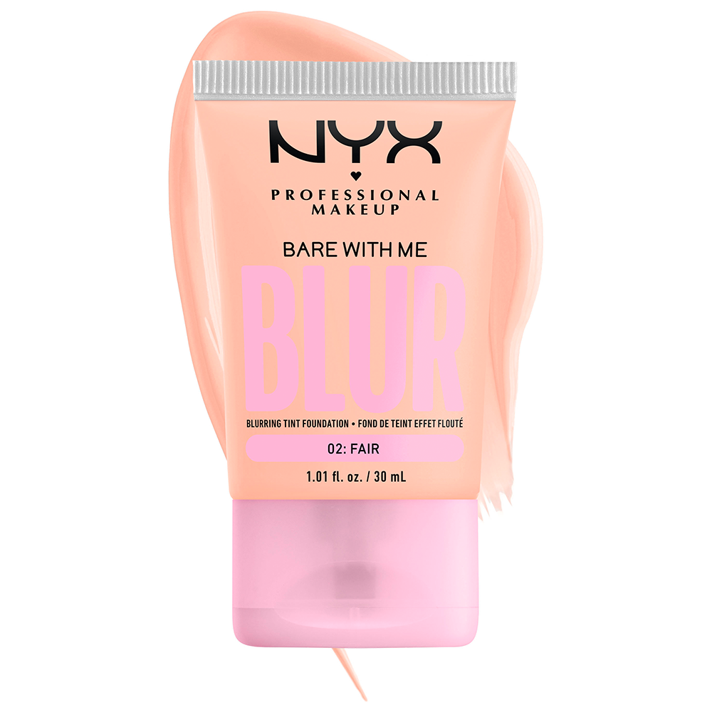 Bild: NYX Professional Make-up Bare With Me Blur Tint Foundation 02