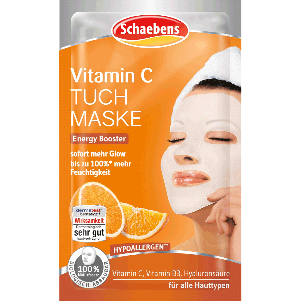 Bild: Schaebens Vitamin C Tuchmaske 