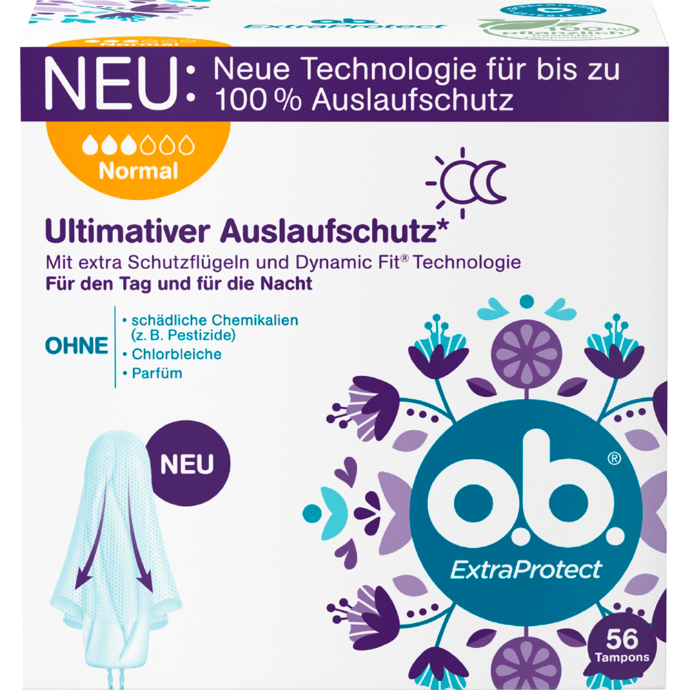 Bild: o.b. Extra Protect Tampons Normal 