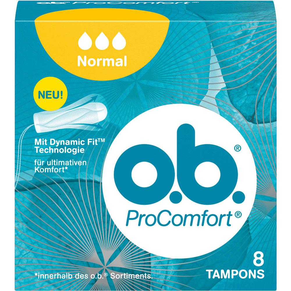Bild: o.b. ProComfort Tampons normal 