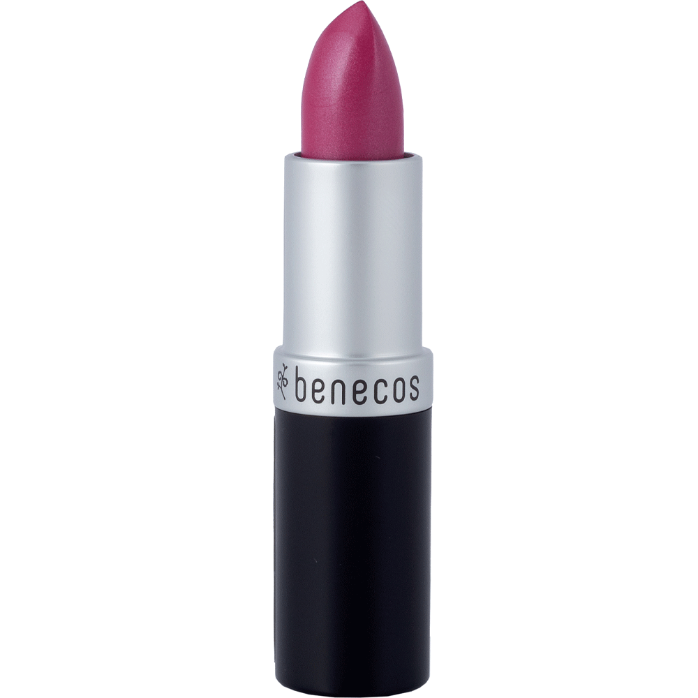 Bild: Benecos Natural Lippenstift hot pink