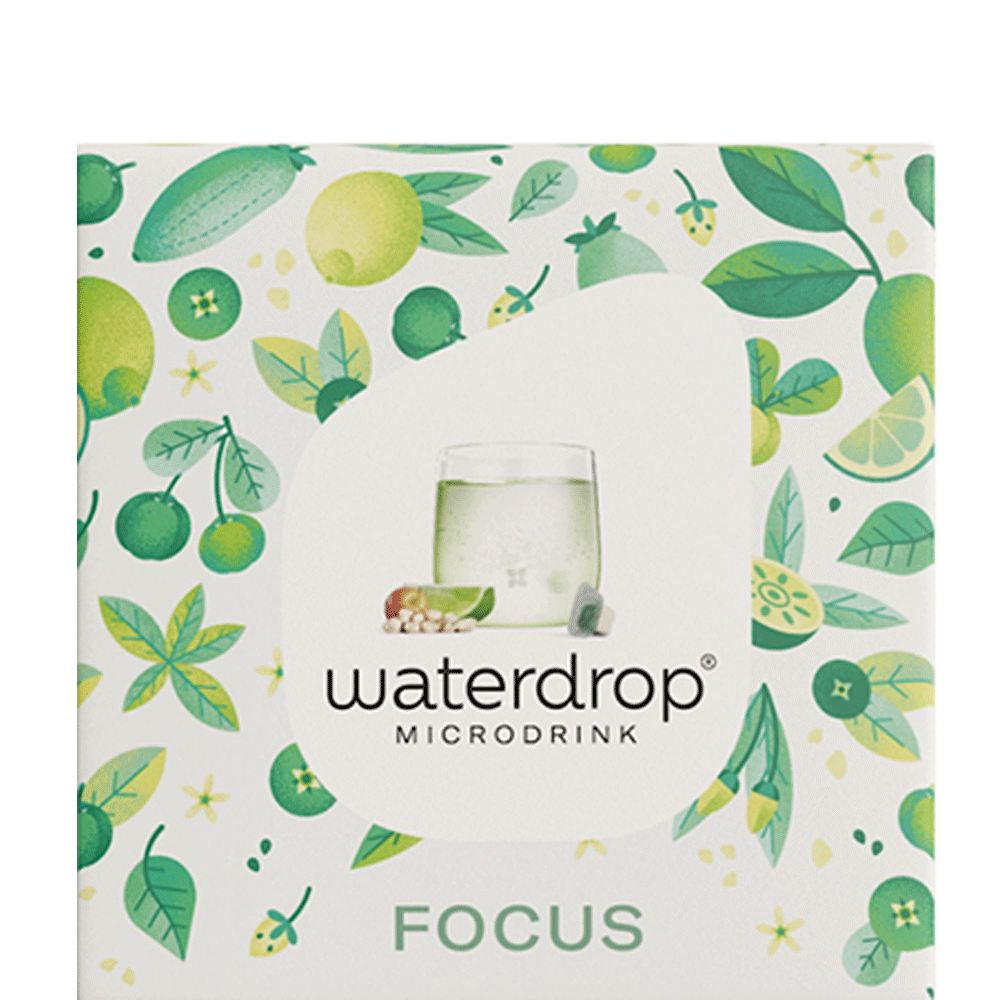 Bild: waterdrop Microdrink Focus Lemon-Lime 