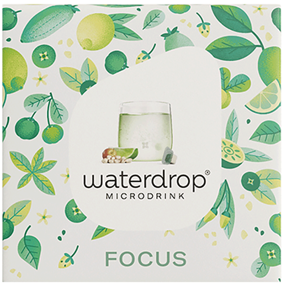 Bild: waterdrop Microdrink Focus Lemon-Lime 