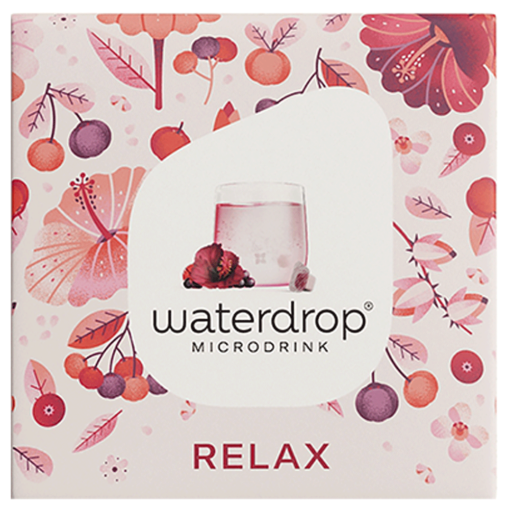 Bild: waterdrop Microdrink Relax Hibiskus 