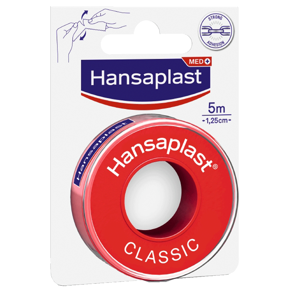 Bild: Hansaplast Classic Rollenpflaster 5m x 1,25cm 