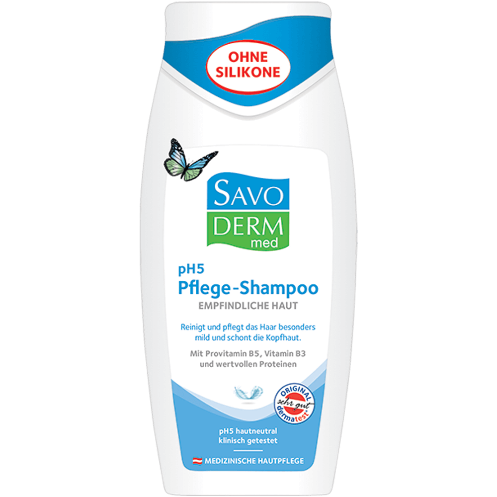 Bild: SAVODERM med pH5 Pflege-Shampoo empfindliche Haut 