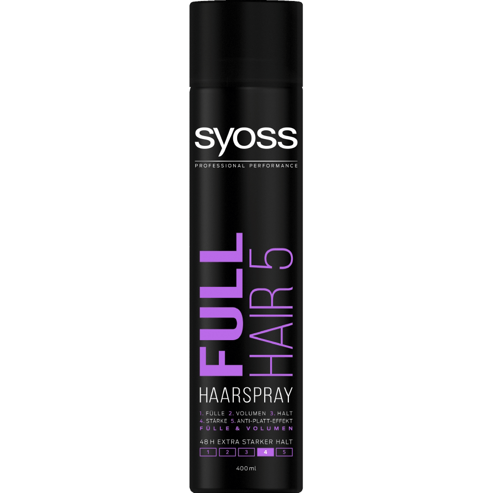Bild: syoss Full Hair 5 Haarspray 