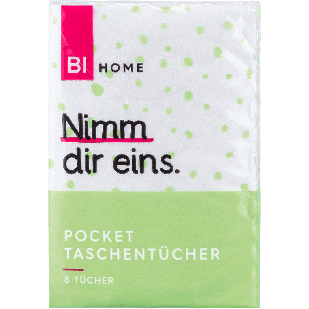 Bild: BI HOME Pocket Taschentücher 