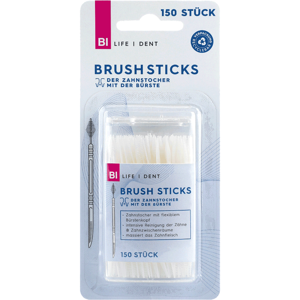 Bild: BI LIFE DENT Brush Sticks 