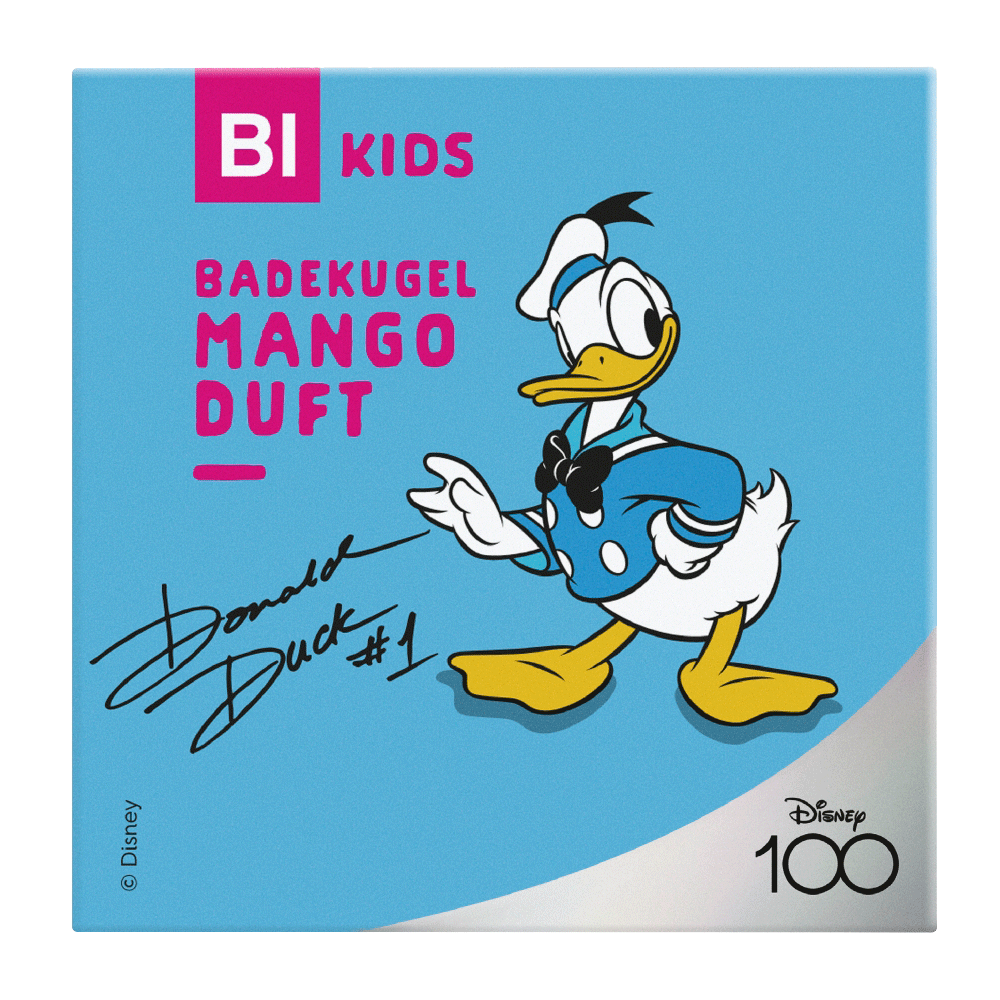 Bild: BI KIDS x Disney Badekugel Mango Duft 