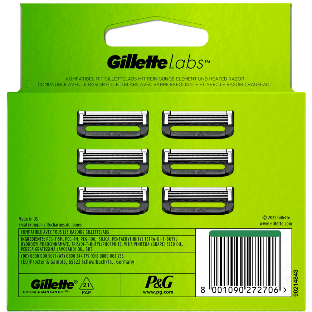 Bild: Gillette Labs Systemklingen 