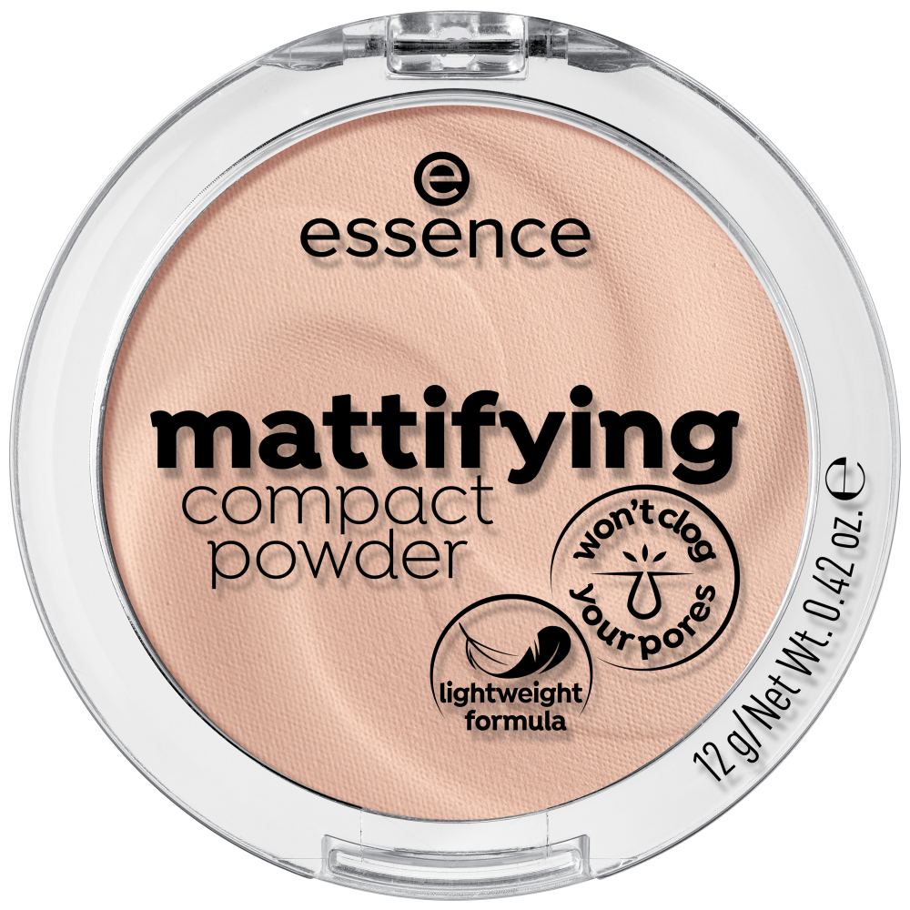 Bild: essence Mattifying Compact Powder pastel beige