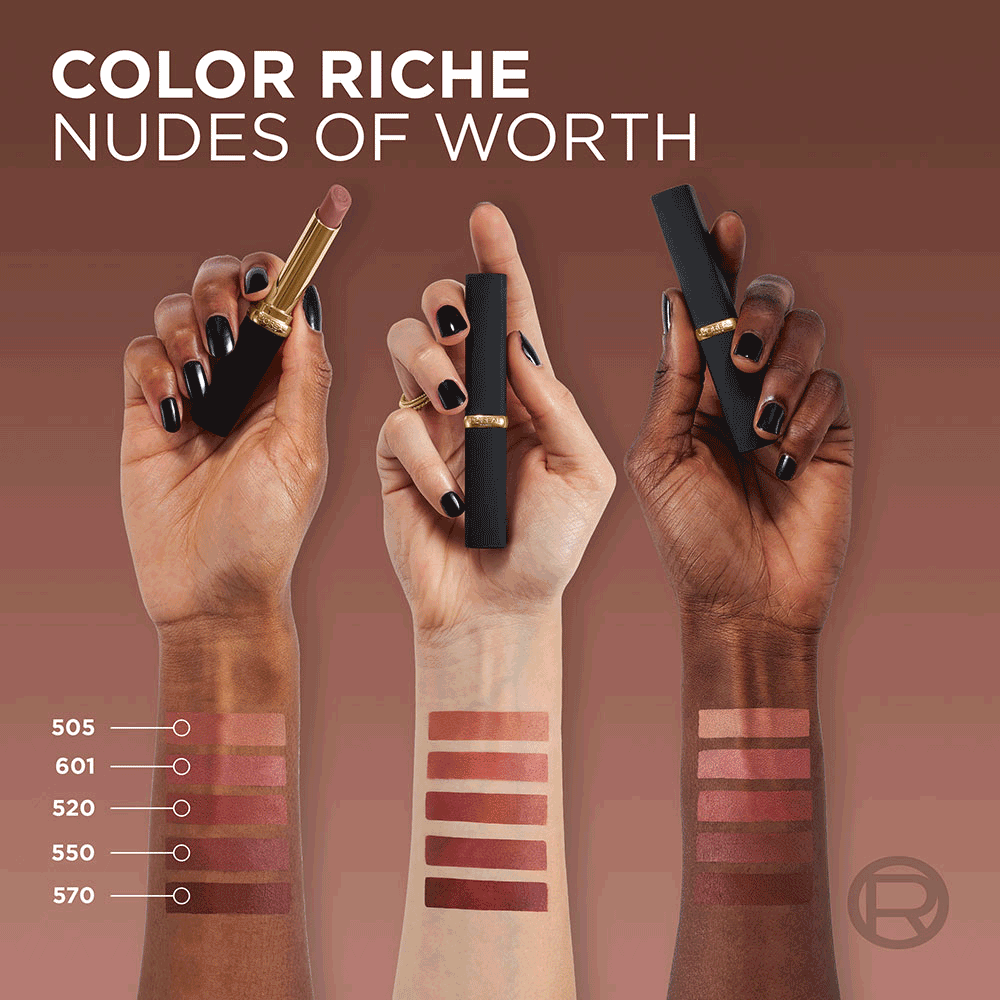 Bild: L'ORÉAL PARIS Color Riche Intense Volume Matte Nude Worth It Intense