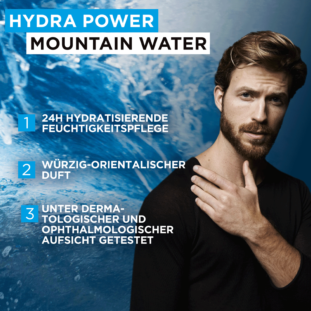 Bild: L'ORÉAL PARIS MEN EXPERT Duschgel Hydra Power Mountain Water 