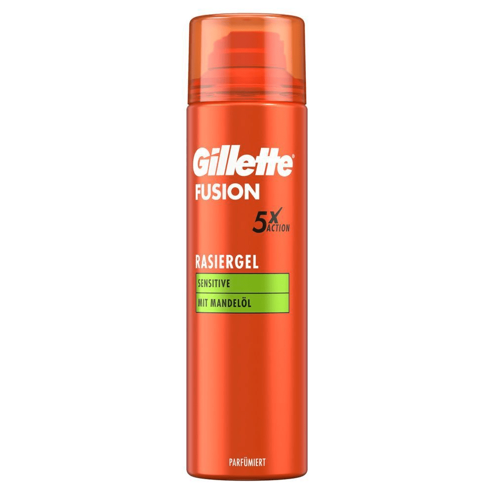 Bild: Gillette Fusion Rasiergel für empfindliche Haut 
