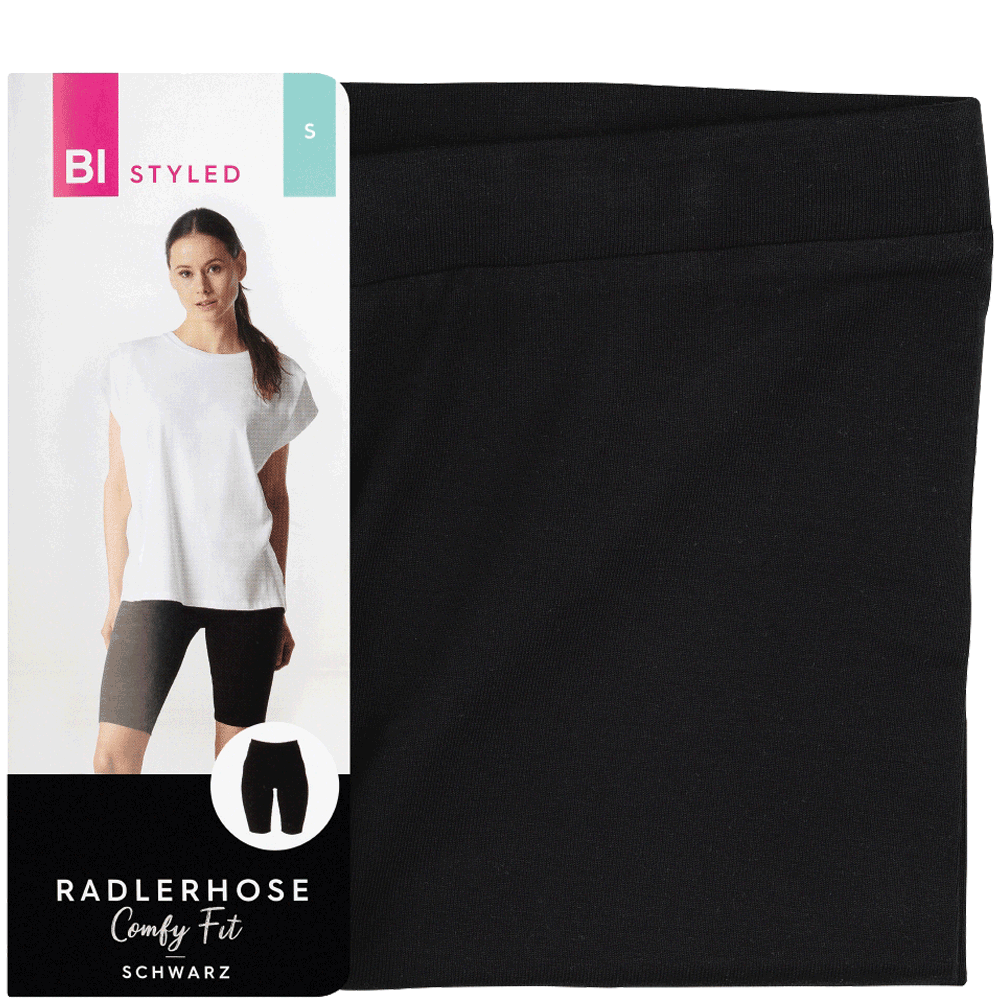 Smiffys Netz-Radlerhose Schwarz – Einheitsgröße, Für Partys & Kostüme, In Offizieller Smiffys Verpackung