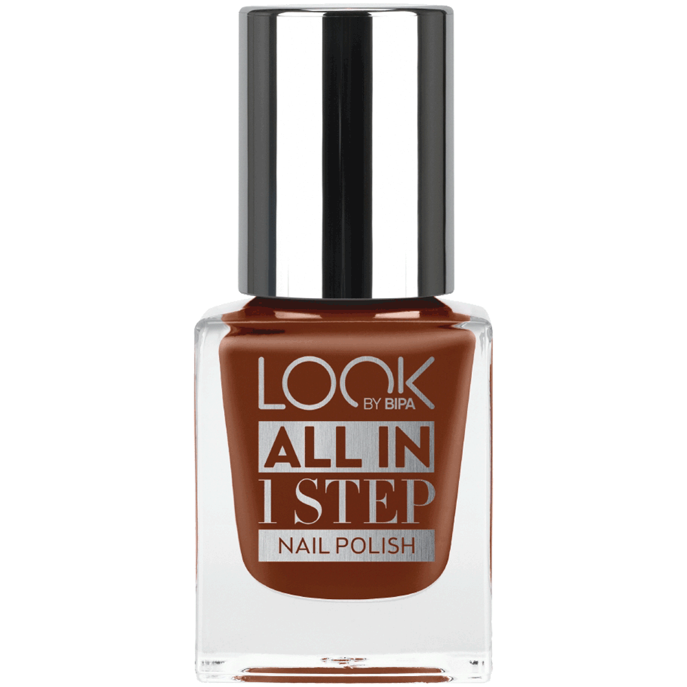 Bild: LOOK BY BIPA All in 1 Step Nagellack nougat
