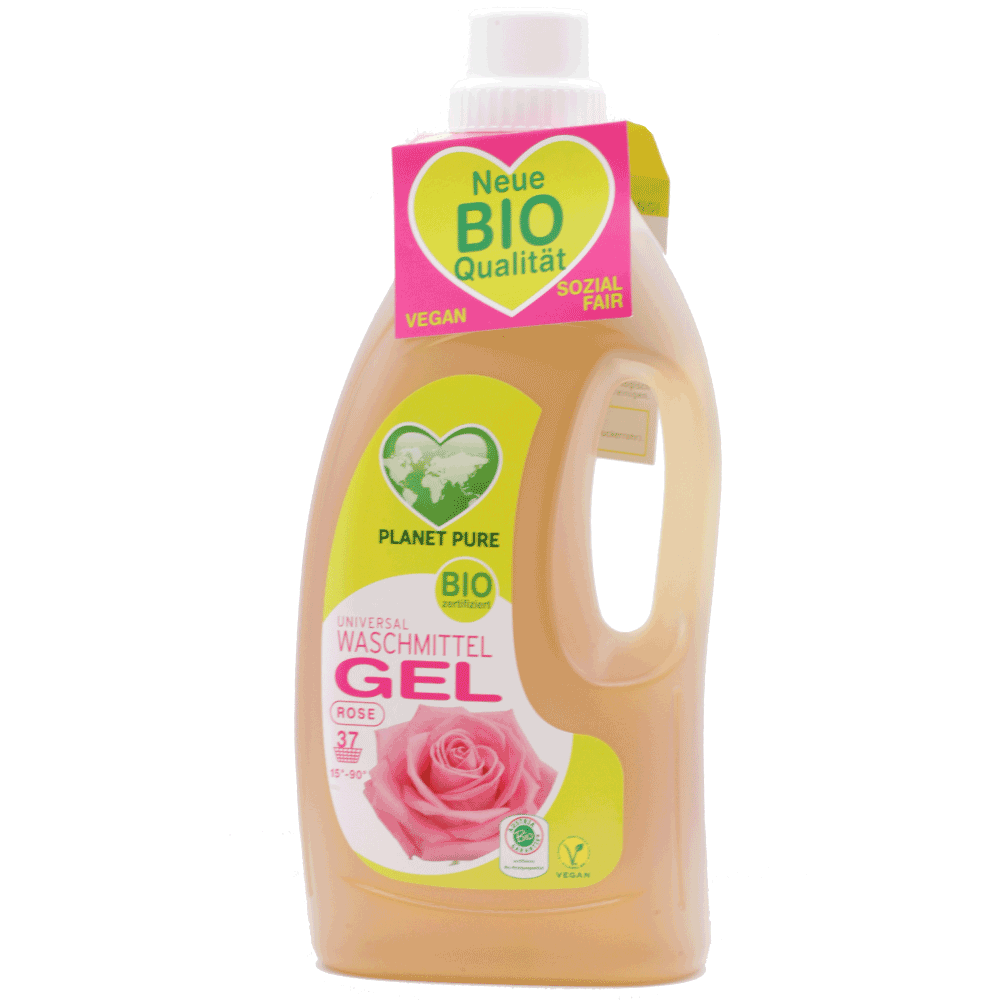Bild: Planet Pure Bio Waschmittel Rose 