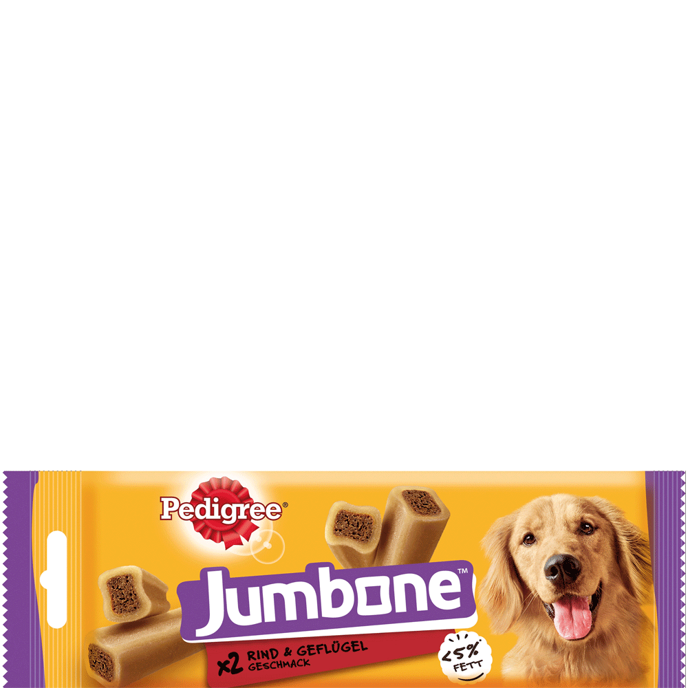 Bild: Pedigree Jumbone Rind & Geflügel 2er Medium