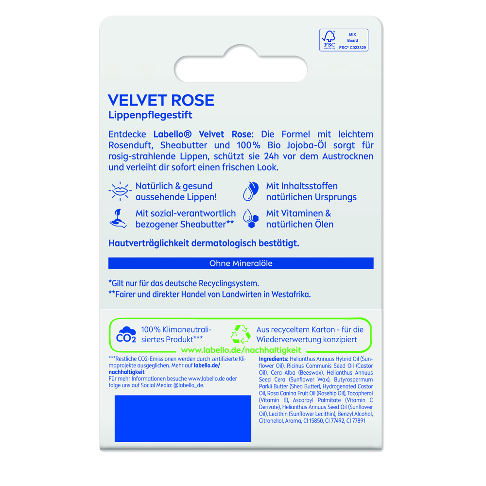 Bild: labello Velvet Rose