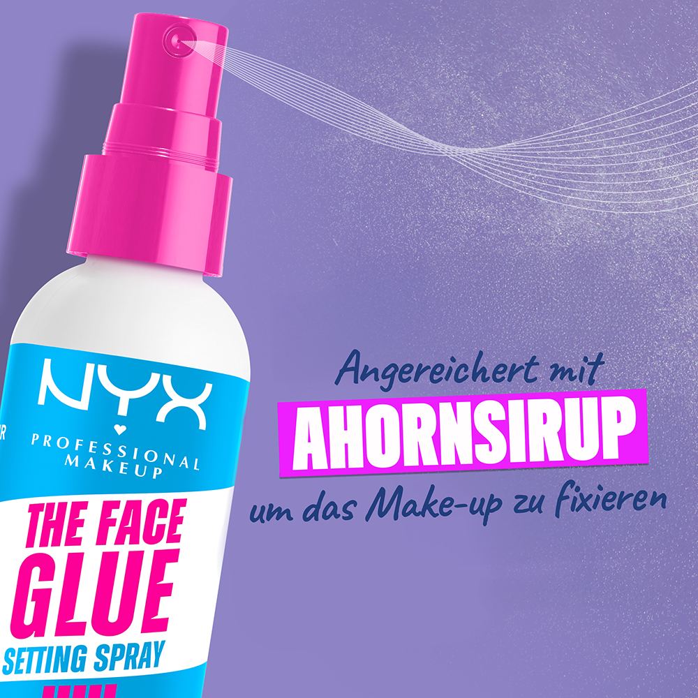 Bild: NYX Professional Make-up The Face Glue Extreme Hold Makeup Setting Spray