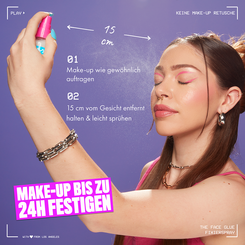 Bild: NYX Professional Make-up The Face Glue Extreme Hold Makeup Setting Spray