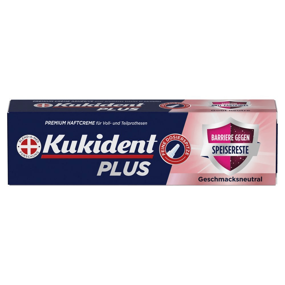 Bild: Kukident Plus Premium Haftcreme