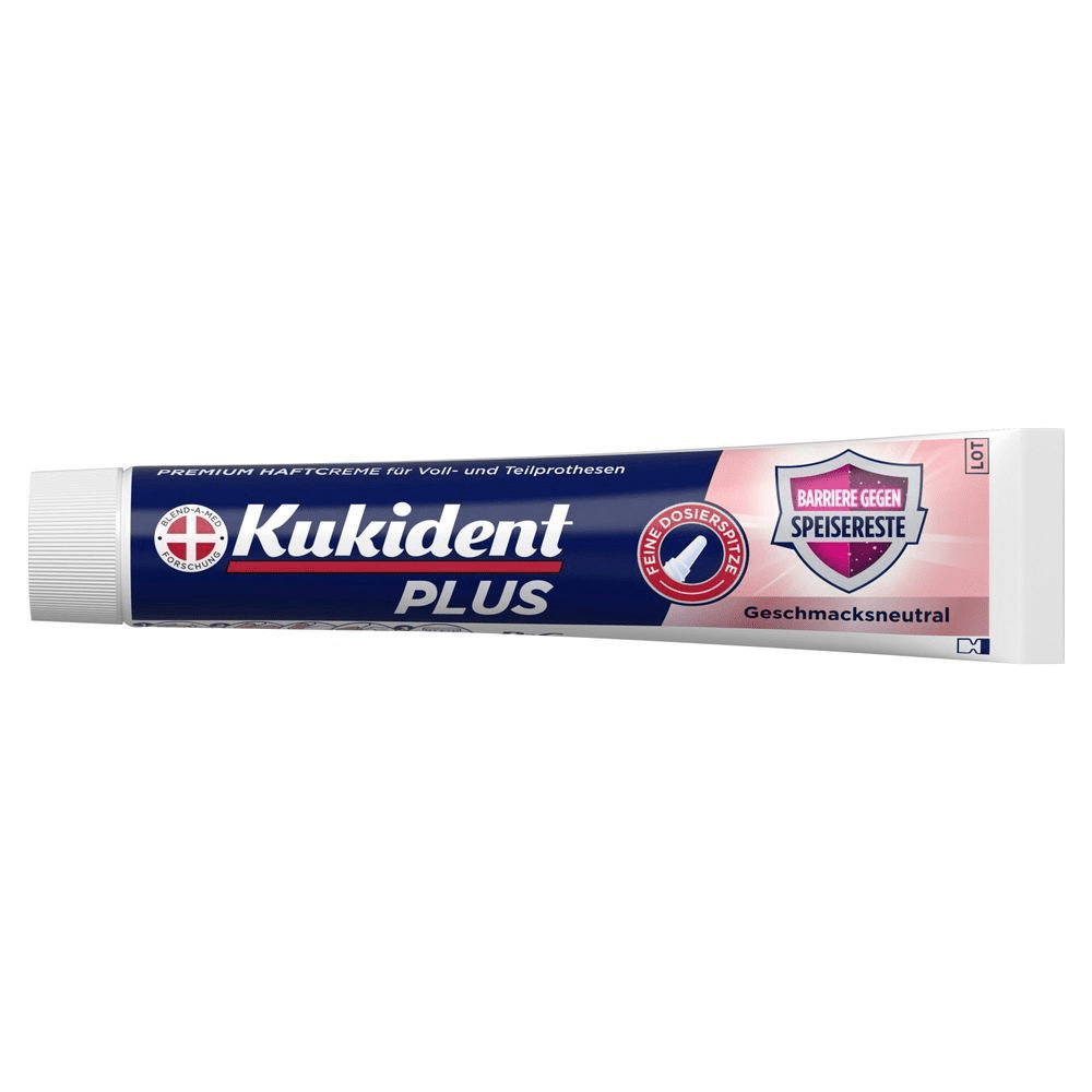 Bild: Kukident Plus Premium Haftcreme