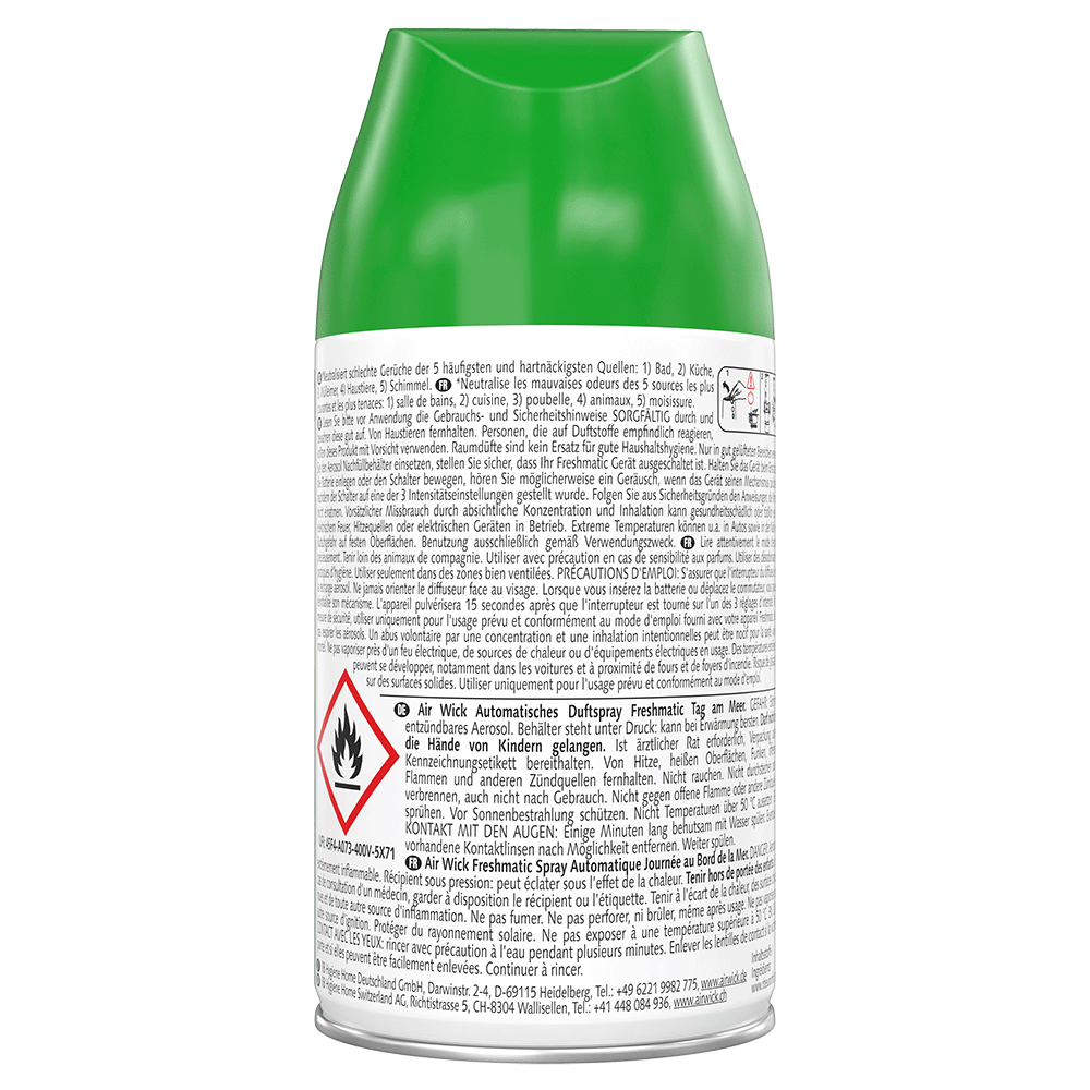 Bild: AIRWICK Automatisches Duftspray Freshmatic Nachfüllung Tag am Meer