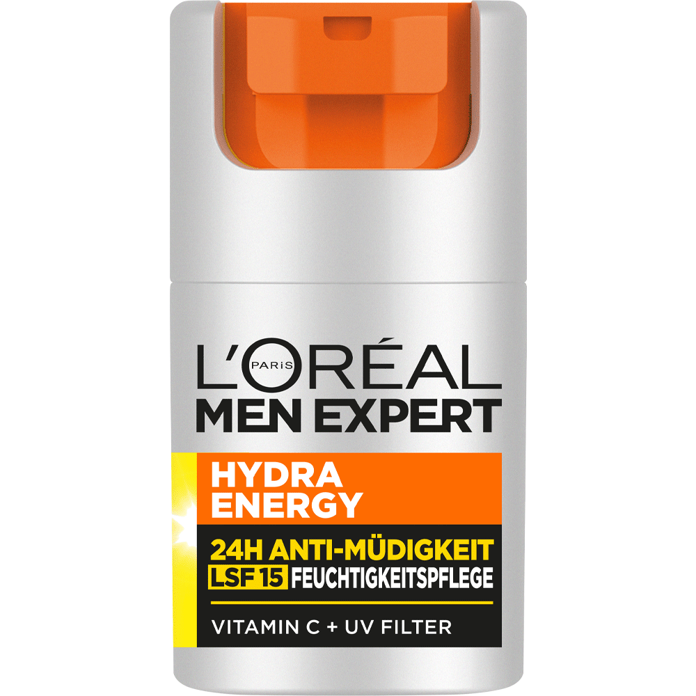 Bild: L'ORÉAL PARIS MEN EXPERT Hydra Energy 24H Pflege LSF 15