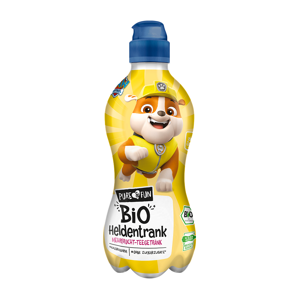 Bild: Pure & Fun Bio Heldentrank Mehrfrucht-Teegetränk