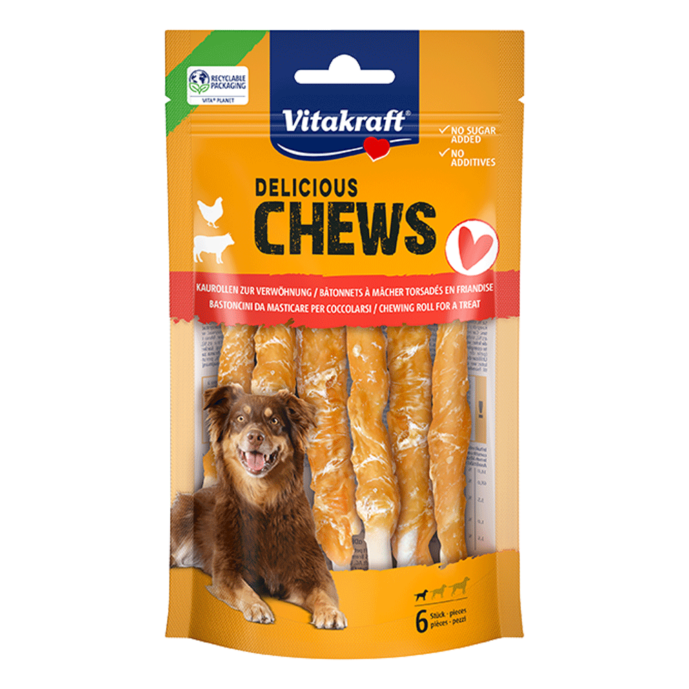 Bild: Vitakraft Deli Chews Kaurollen Huhn
