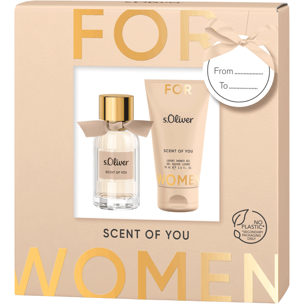 Bild: s.Oliver Scent Of You Women Geschenkset Eau de Toilette 30 ml + Duschgel 75 ml