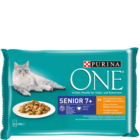 Bild: Purina ONE Senior 7+ Katzenfutter