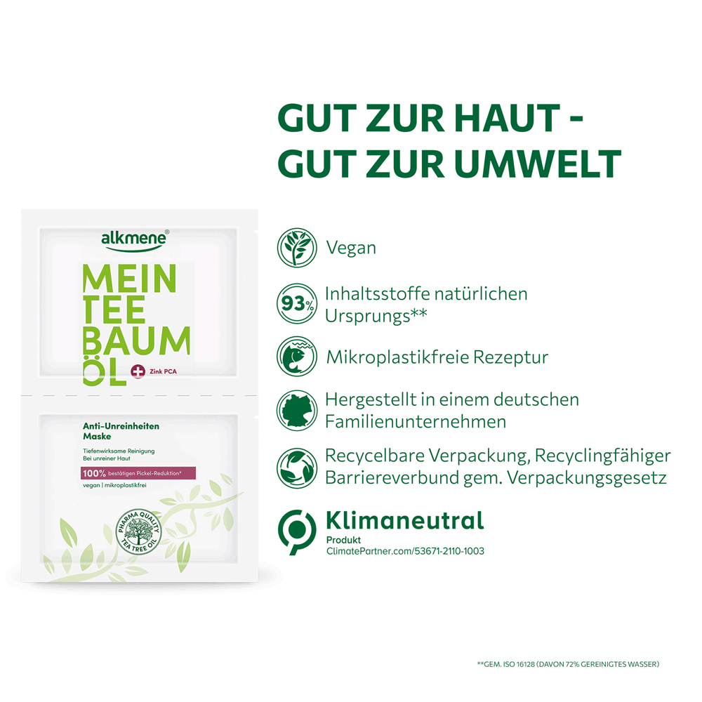 Bild: alkmene Mein Teebaumöl Anti-Unreinheiten Maske