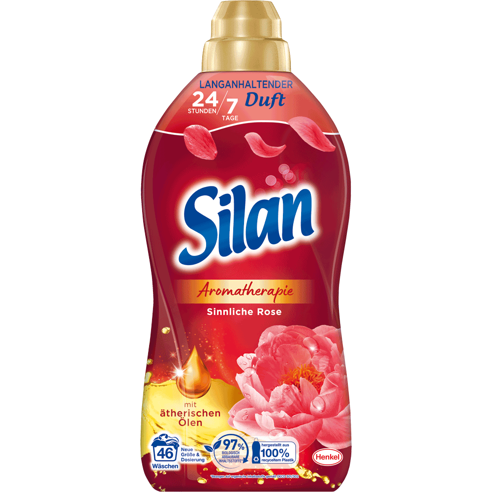 Bild: Silan Weichspüler Aromatherapie Sinnliche Rose