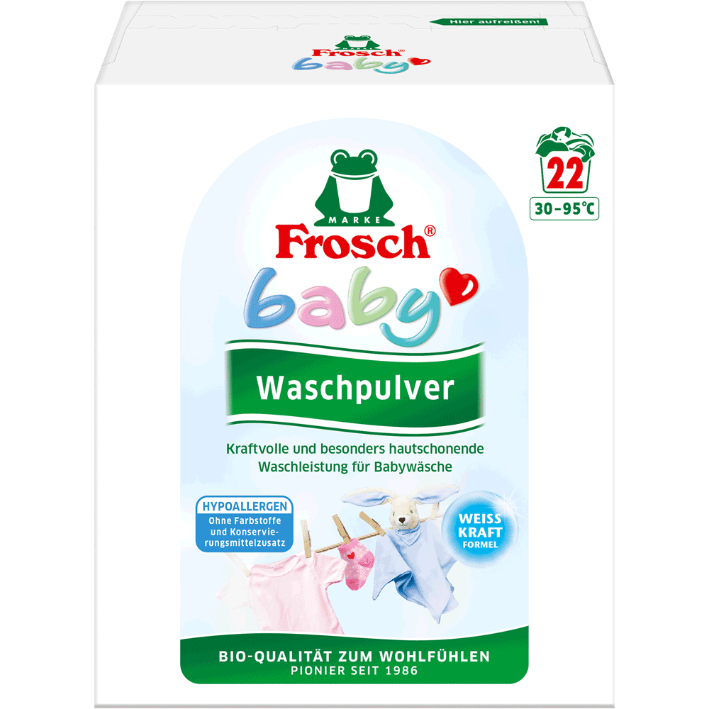 Bild: Frosch Baby Waschpulver