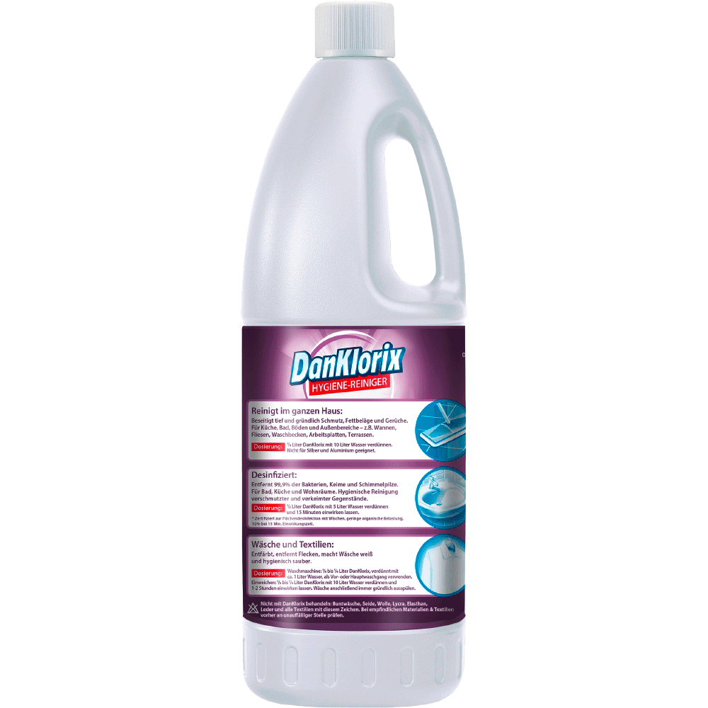 Bild: DanKlorix Hygiene-Reiniger Lavendel