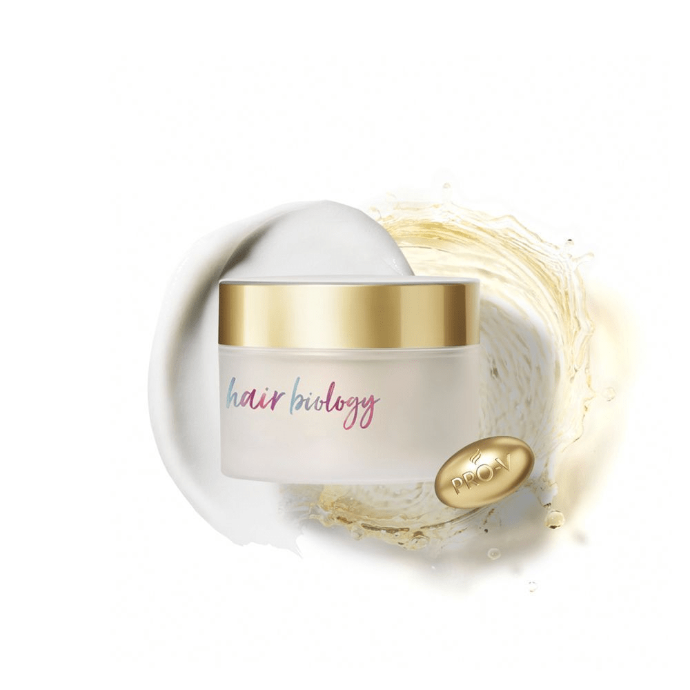 Bild: hair biology Anti-Frizz & Illuminate Haarmaske