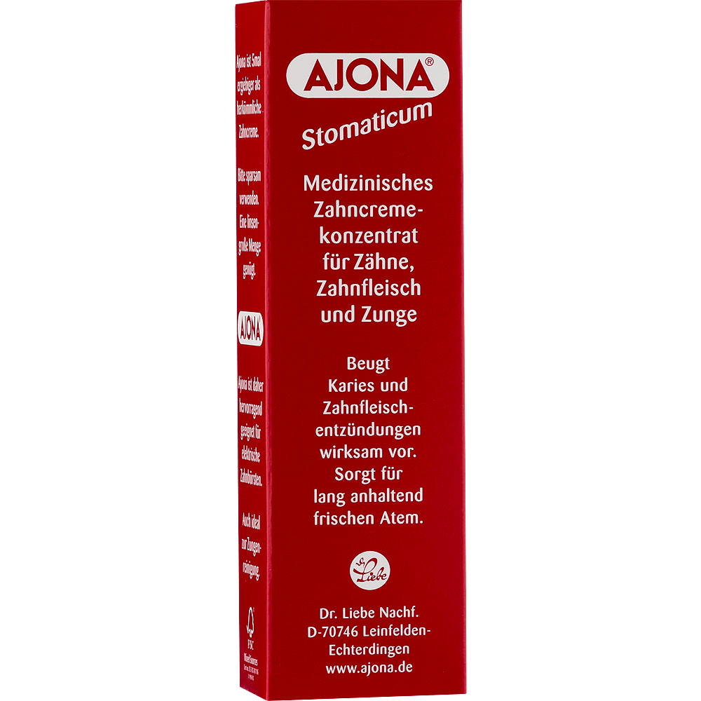 Bild: AJONA Stomaticum Zahncreme