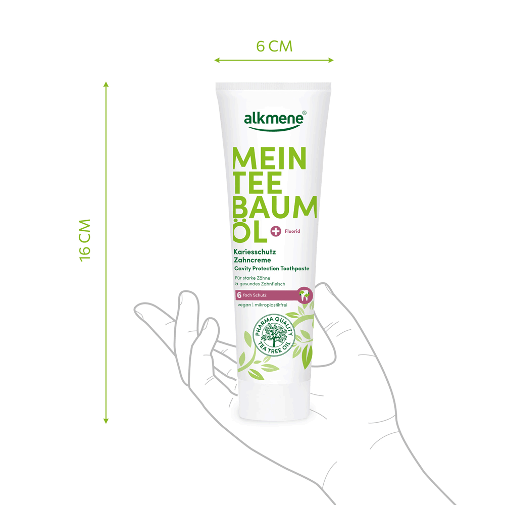 Bild: alkmene Zahncreme Teebaumöl