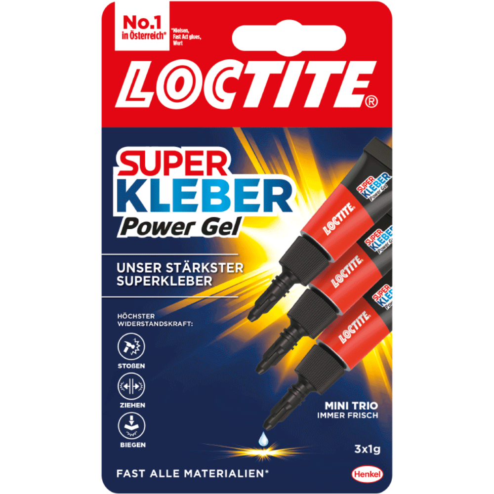 Bild: LOCTITE Super Kleber Power Gel
