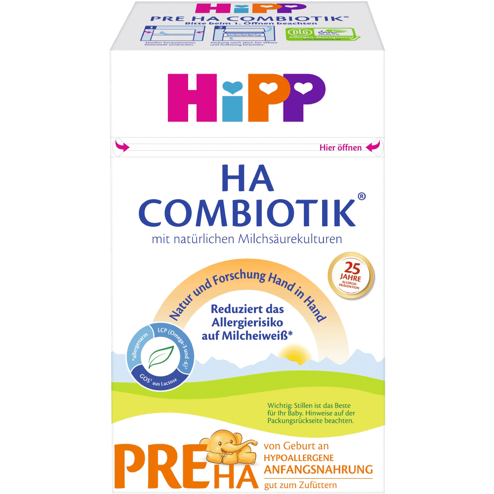 Bild: HiPP Combiotik Anfangsnahrung HA Pre