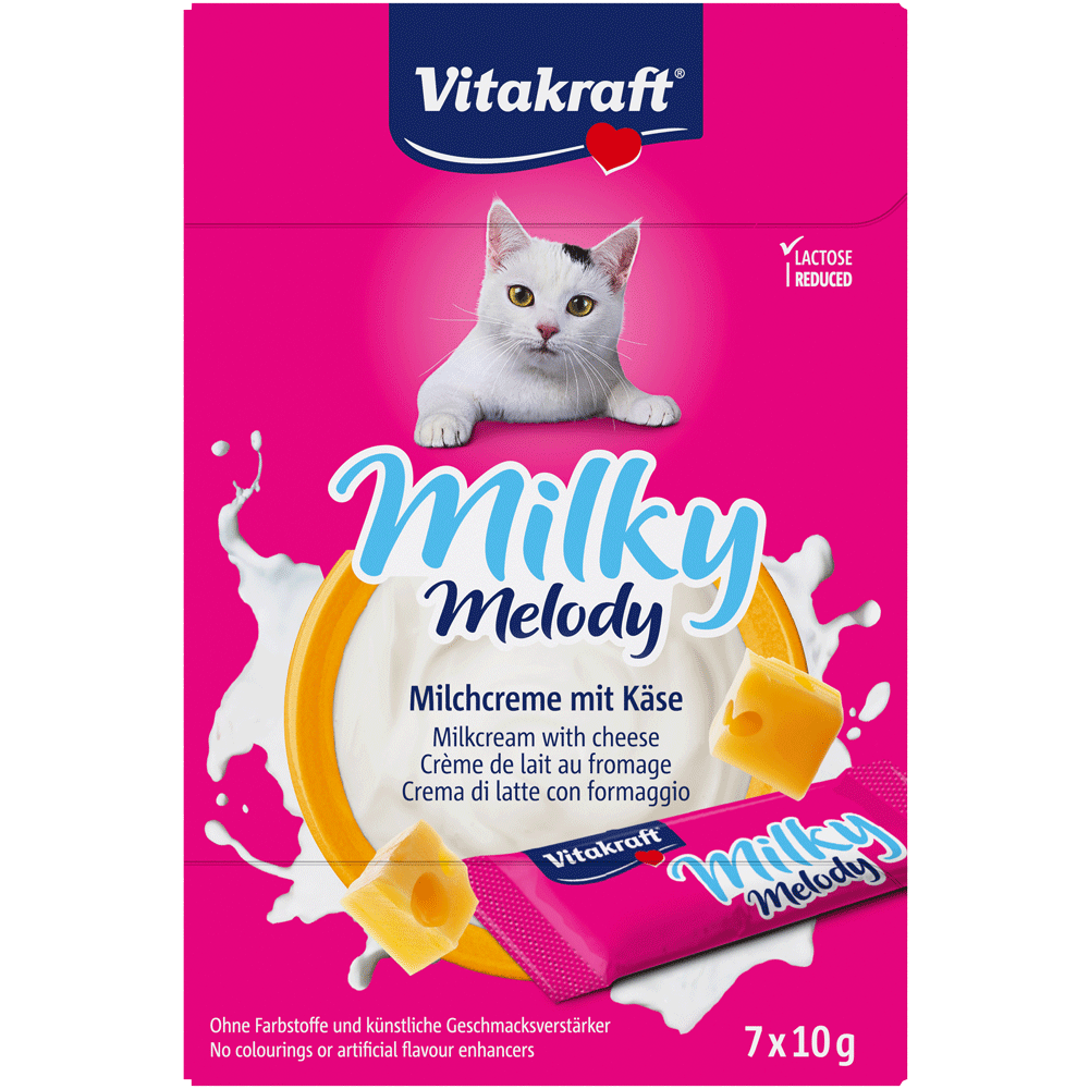 Bild: Vitakraft Milky Melody Milchcreme mit Käse