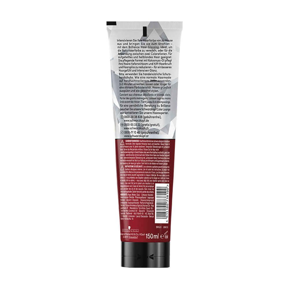 Bild: Schwarzkopf BRILLANCE Glossing