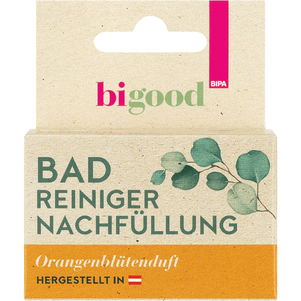 Bild: bi good Badreiniger Orangenblüte Nachfüllkapseln