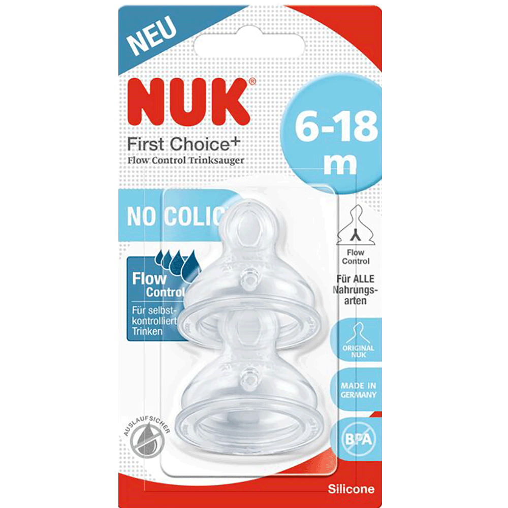 Bild: NUK First Choice Sauger Silikon Gr. 2